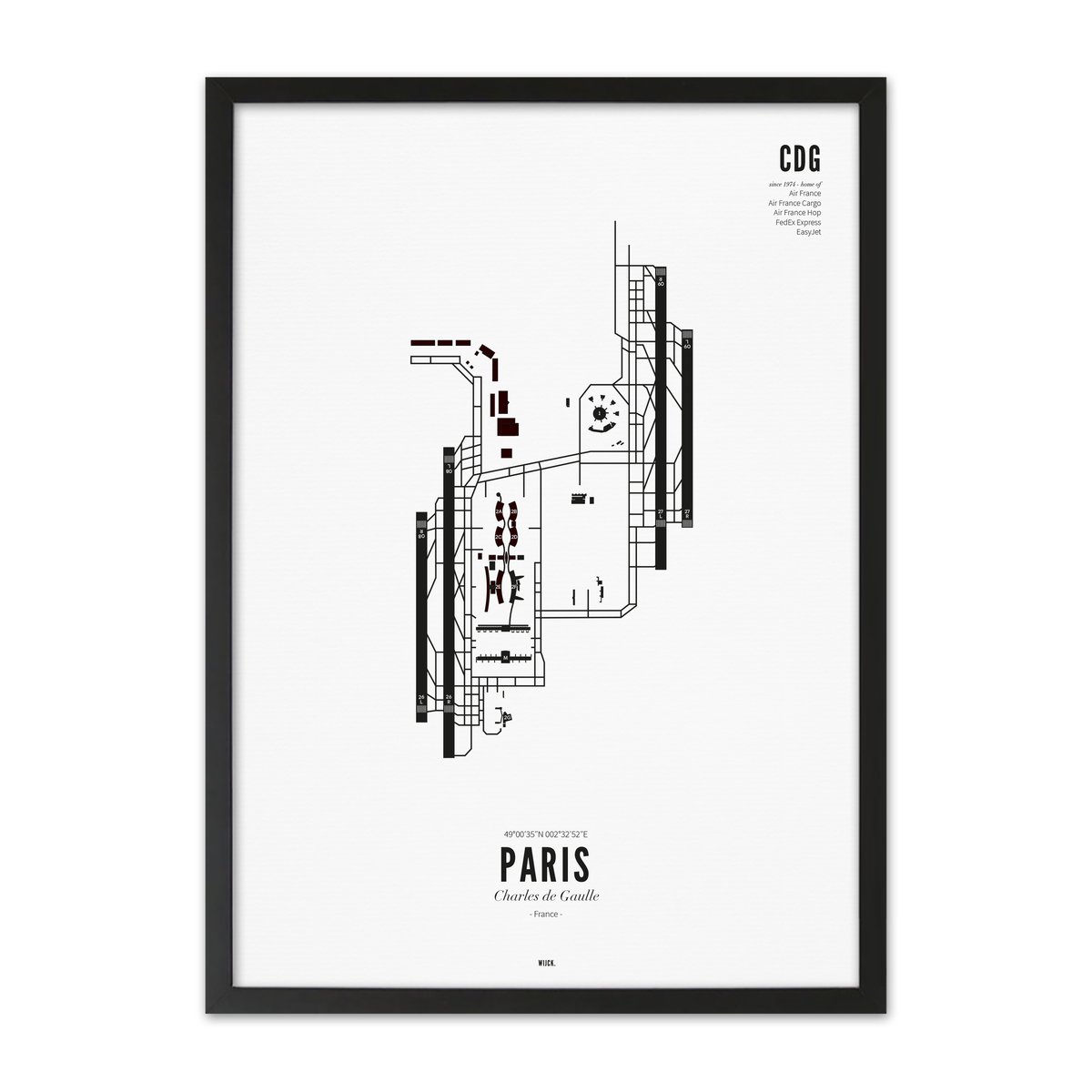 Affiches de Aéroport de Paris-Charles-de-Gaulle | WIJCK.